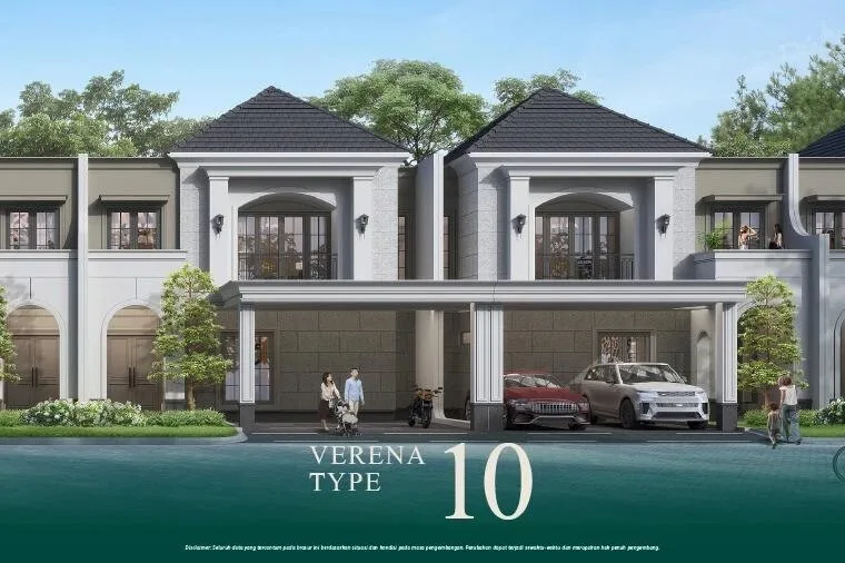 Tipe 10 — Verena Homes Summarecon Emerald Karawang