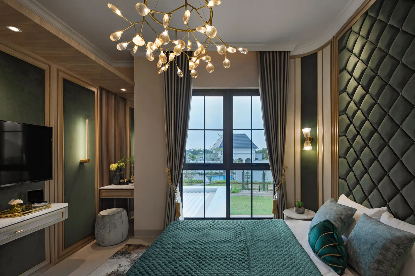 Show unit Verena Homes — kamar tidur